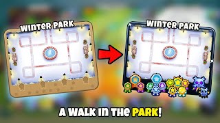 How Fast Can You Black Border Winter Park in BTD6? @Dabloon