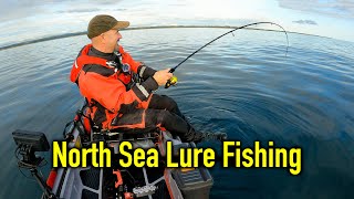 Great Lure Session Catching Cod, Pollack, Wrasse and Pout  Kayak Sea Fishing UK