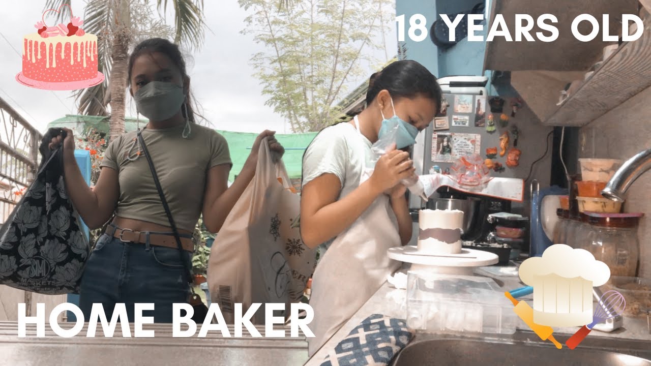 a day in the life of a Home Baker🍰🧁 | Sincerely, Nicolle💖 - YouTube