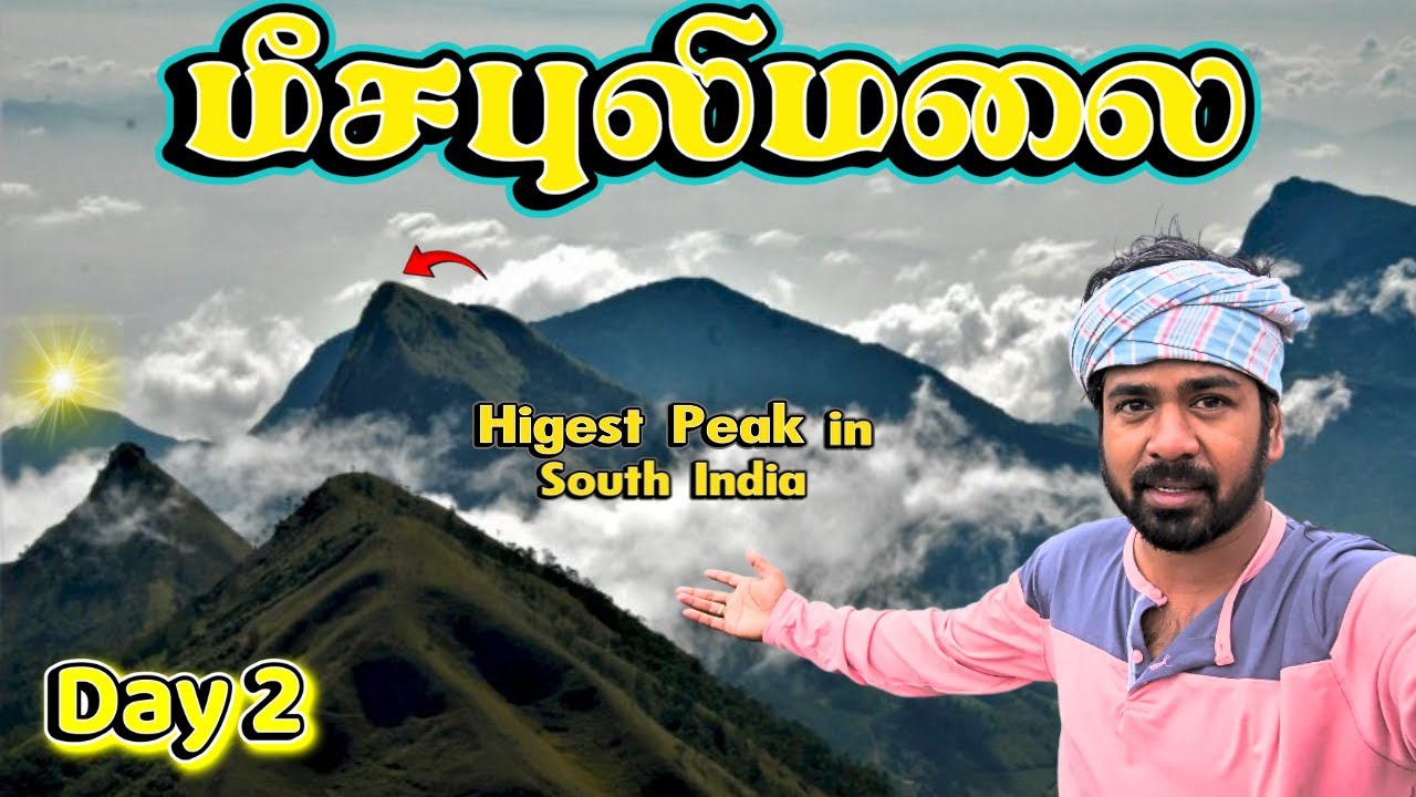 😫எங்கள அடுச்சு ஓடவிட்ட "மீசபுலிமலை"😰 - Meesapulimala Trek | Day 2 | Meesapulimala Munnar- Full Guide