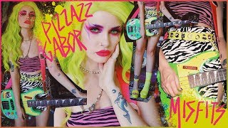 PIZZAZZ from Jem & The Holograms Full Costume + Makeup Tutorial! ASHTOBERFEST IV