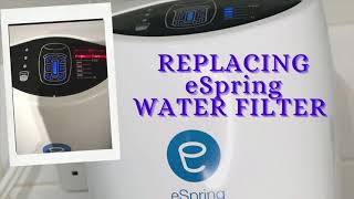 HOW TO REPLACE AMWAY eSpring WATER FILTER