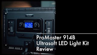 ProMaster 914B Ultrasoft LED Light Panel Kit review screenshot 4
