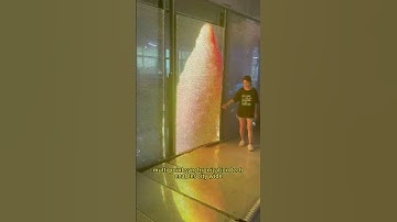 transparent led screen #leddisplay #ledscreen