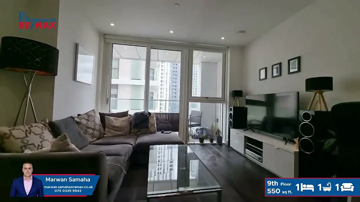 FOR SALE : 1 Bedroom Apartment, Nine Elms Point, SW8