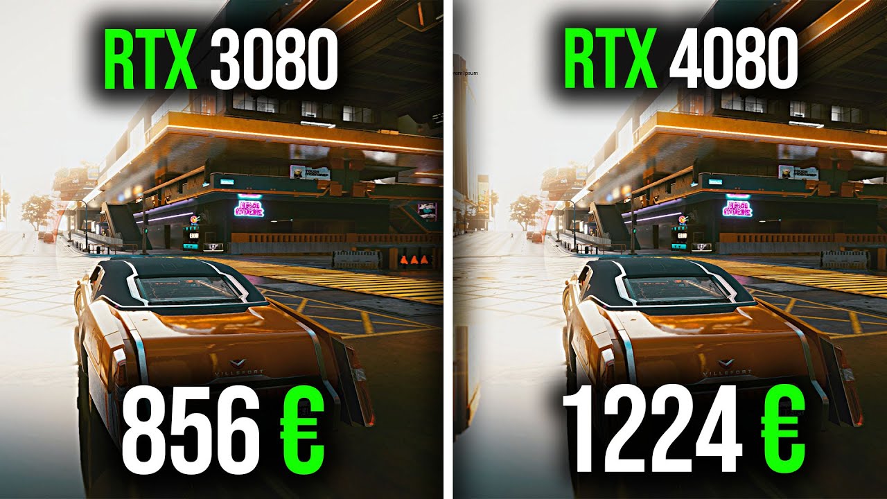 RTX 3080 vs RTX 4080 - Test in 8 Games - YouTube