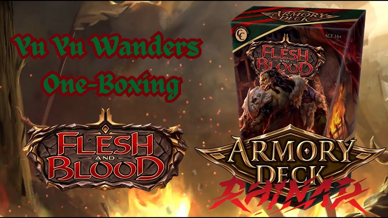 Yu Yu Wanders 1-Boxing: Flesh & Blood Armory Deck - Rhinar