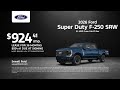 Ford Super Duty F-250 SRW 05/20/2026 7422221