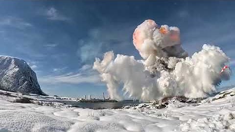 BOOM! ISAR Spectrum Rocket Impact