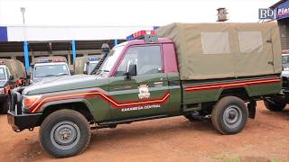 Toyota Kenya handover over 800 vehicles to the National Police Service