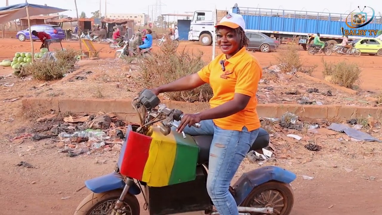 Balby tv sur le terrain pour montrer les travailles de Salif création