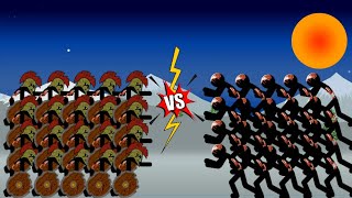 GIANT SPEARTON DEAD BOSS VS GIANT DEAD BOSS.Stick War Legacy.