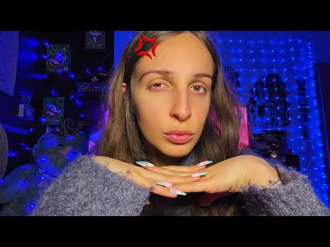 ASMR LA PIRE DIRECTRICE D’ÉCOLE TE CONVOQUE 💢📝(roleplay)