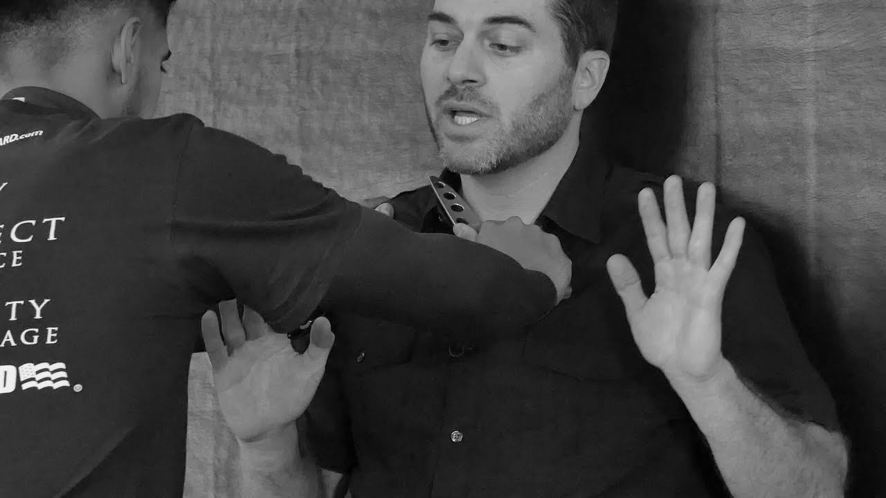 Self Defense Tactics: Front & Rear Hostage Attack with a Knife diya tailors