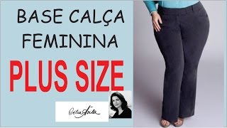 MOLDE DE CALÃ‡A PLUS SIZE - COM CÃ‰LIA ÃVILA