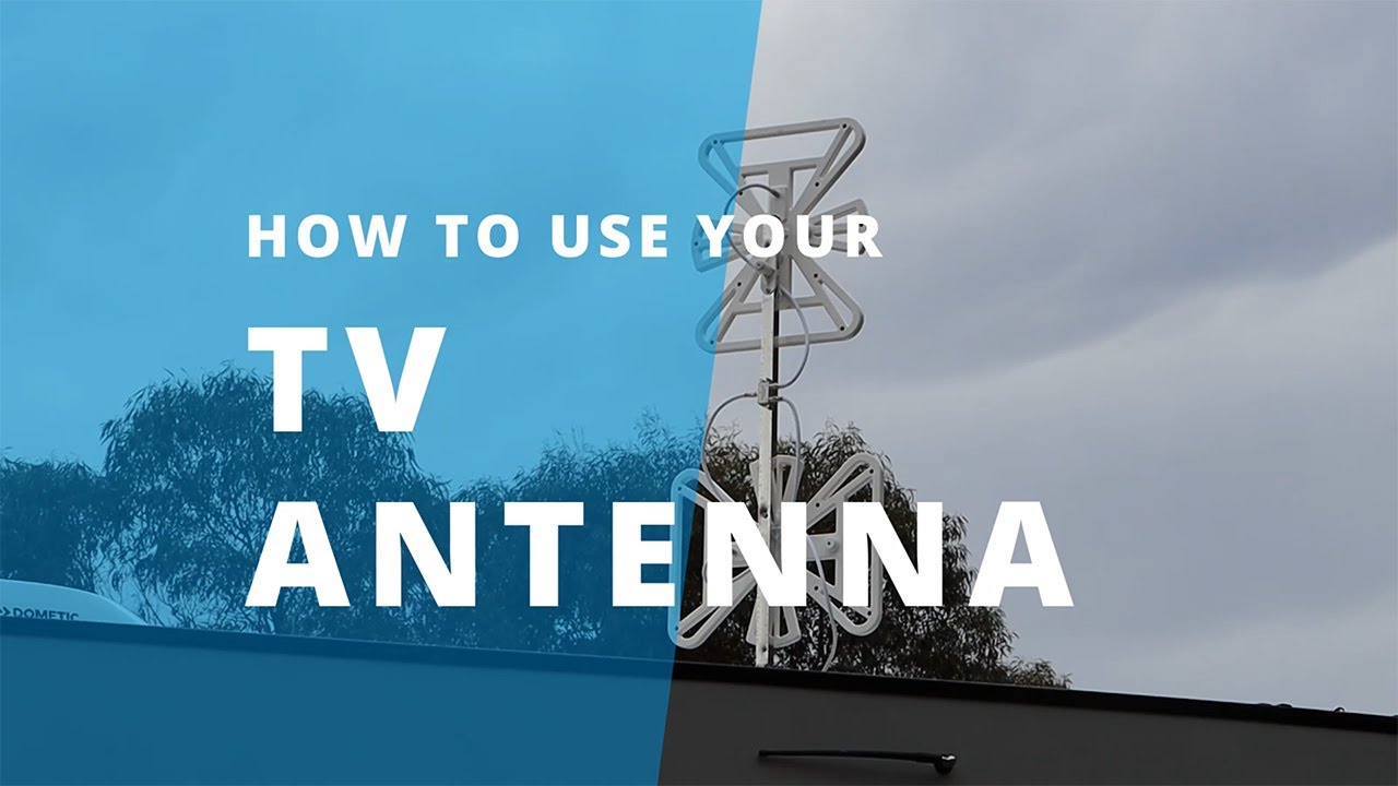 A guide to your Jayco RV How to use the Wineguard TV antenna YouTube