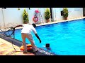 Swimming pool emergency rescue