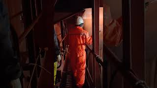 CARGO HOLD PAINTING USING PAINT SPRAYER- GRAIN LOADING STANDARD - Part 1