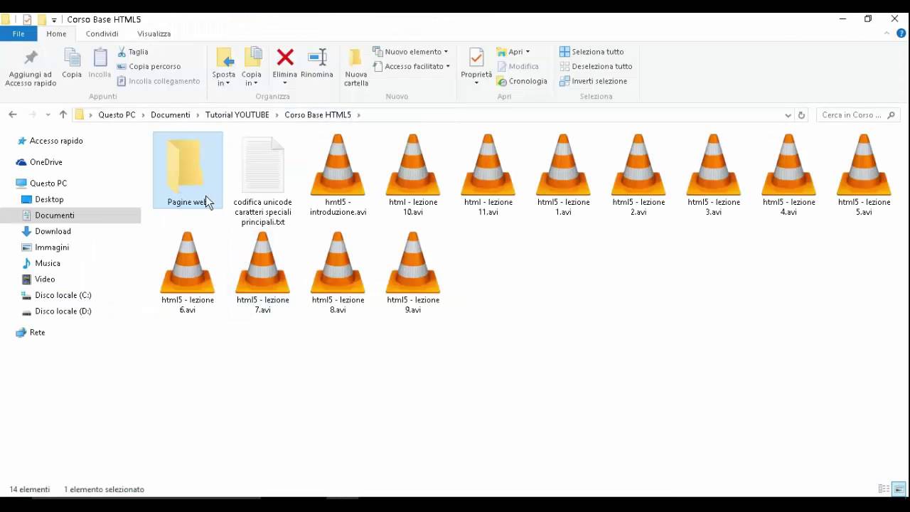 Corso Base HTML5 - Riprodurre musica