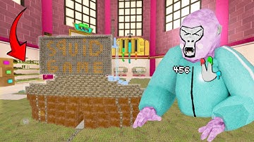 I BUILT Squid Game In Monke Blocks PART TWO!