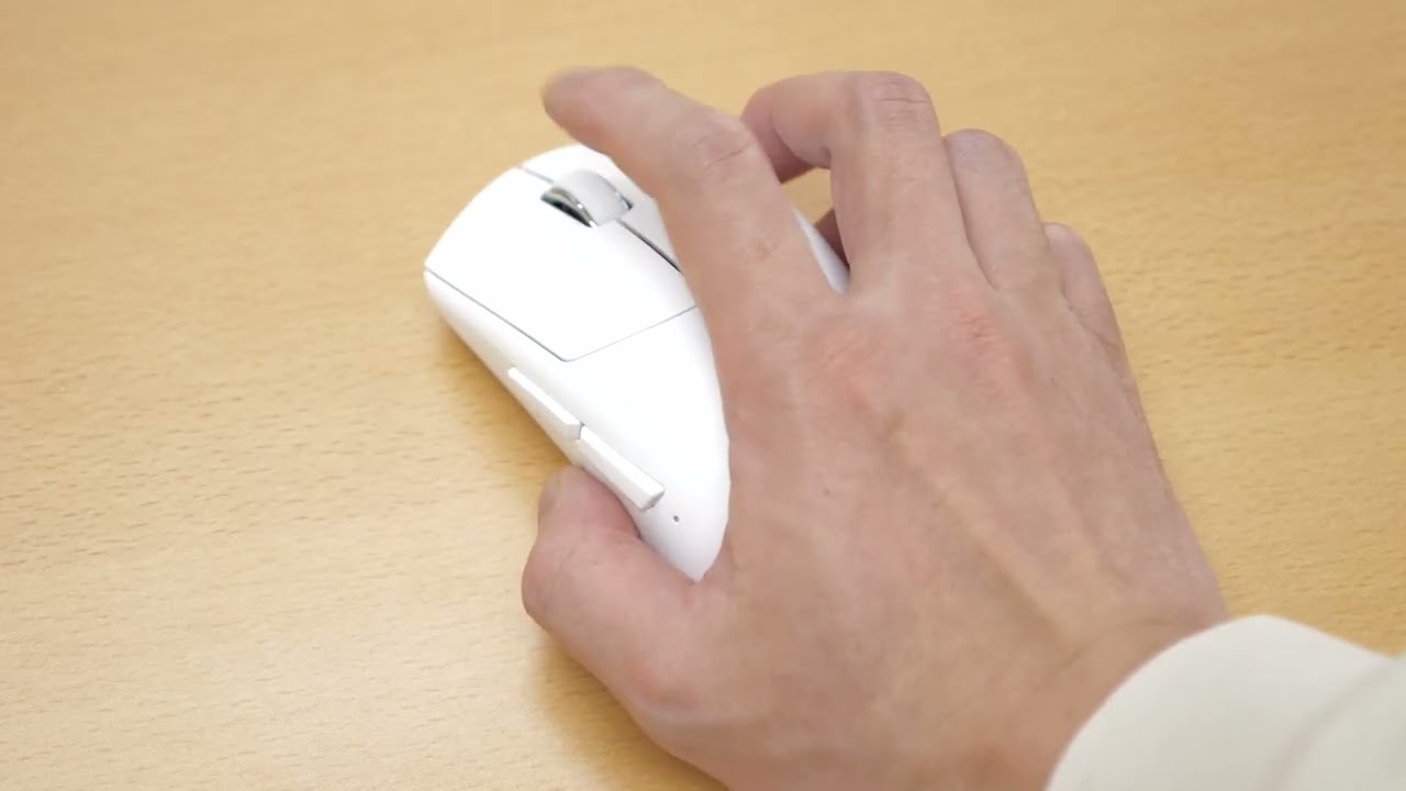 エレコムのゲーミングマウス「VM800L」のクリック音はこんな感じ - YouTube