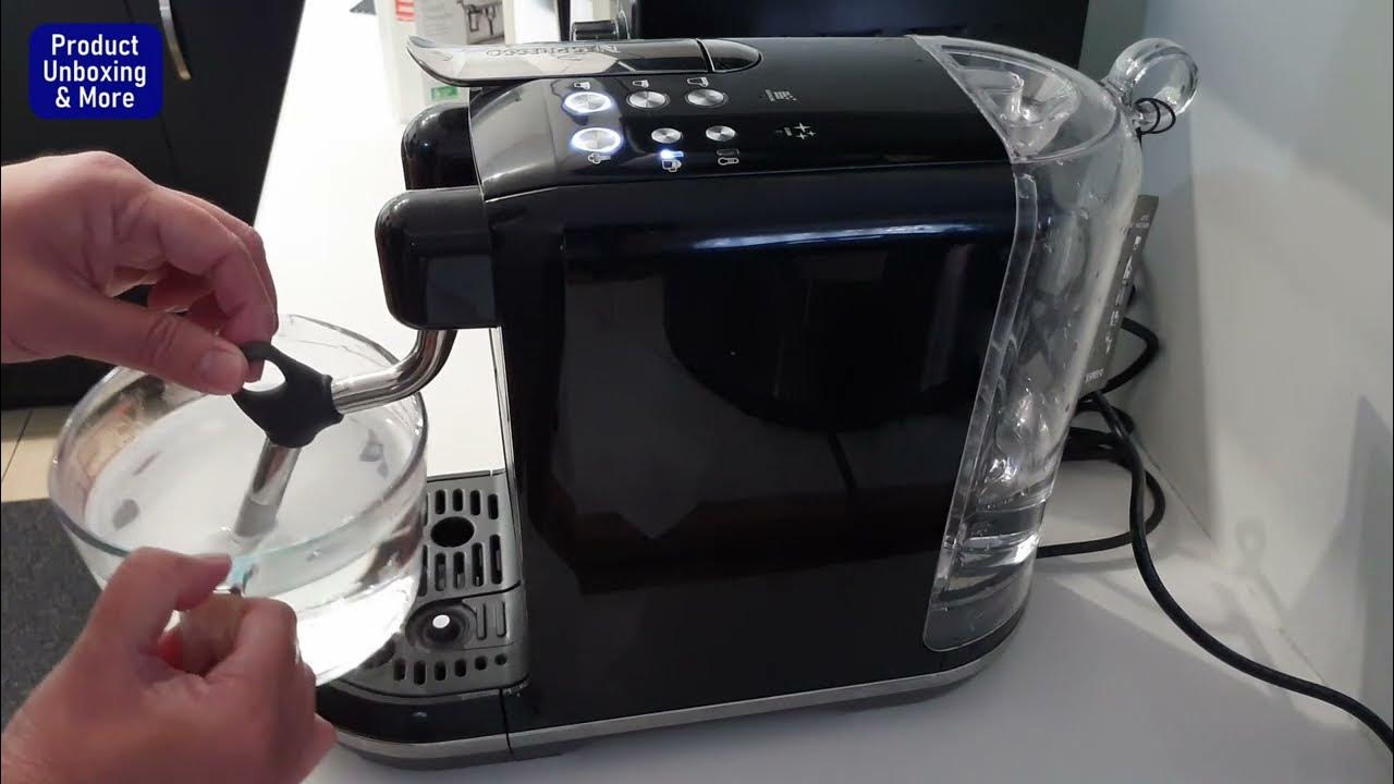 Descaling of Nespresso Creatista Uno Coffee Maker Machine YouTube