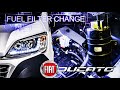 FIAT DUCATO Diesel Fuel Filter HOW To Change New Fit Motorhome Campervan Van