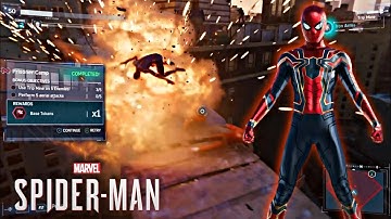 Spider-Man PS4 How To Get More Challenge & Base Tokens