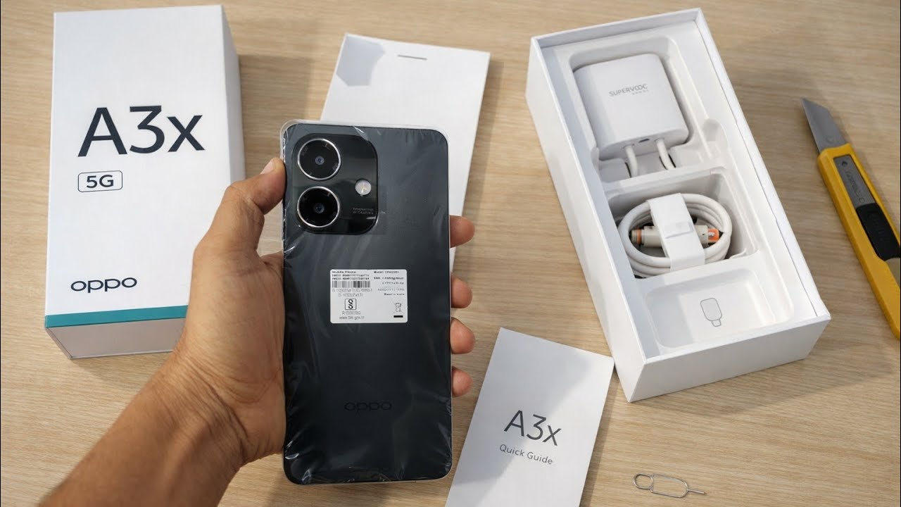 "Unboxing the Oppo A3x 5G: Is This the Future of Smartphones? 🚀📱"