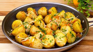 Potatoes with onions are tastier than meat They are so tasty! 1 of the best ASMR recipes!