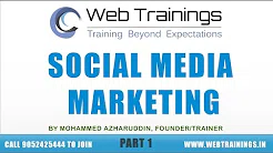 Watch Video Social media marketing training