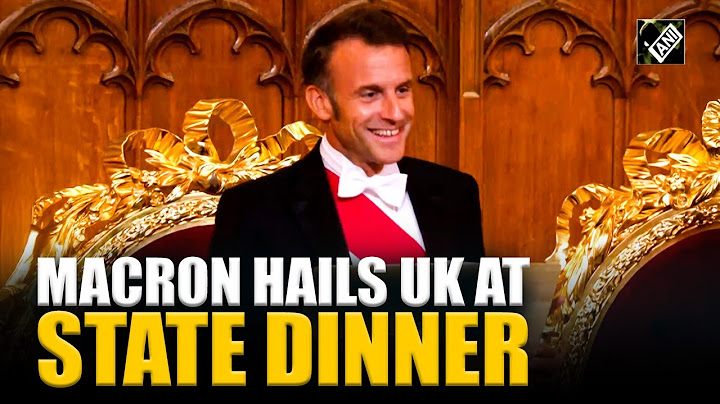 “EU was stronger with you”, French President Macron hails UK at state dinner