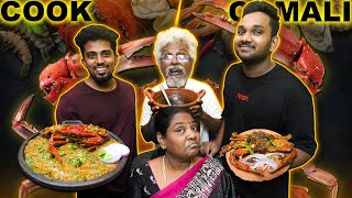 SeaFood Cooking Challenge 🦀😋| Cook vs Comali 😂 | Crab Dishes! 🔥