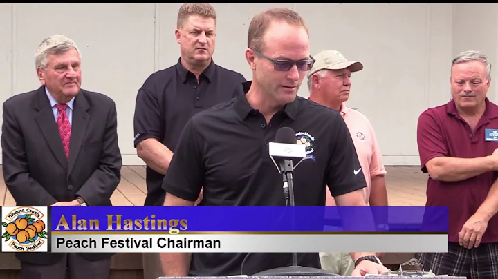 2017 Niagara County Peach Festival News Conference