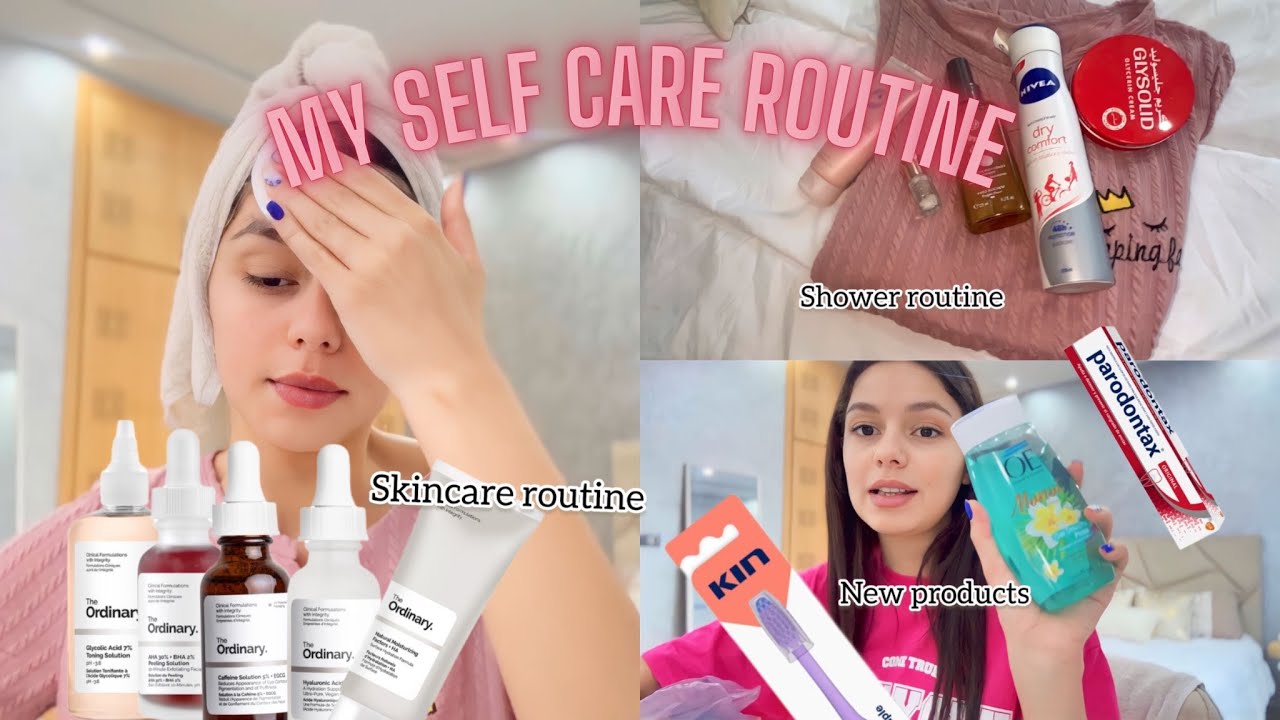 Self care routine 🧖‍♀️| المنتجات لي وليت كنستعمل لوجهي 🧴, new products 😍