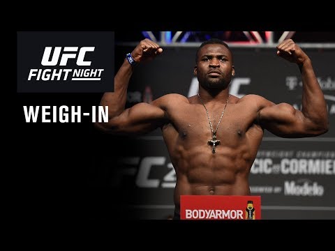 UFC Phoenix: Weigh-in