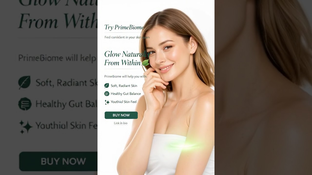 Dull Skin? Fix Your Gut First 🌿 PrimeBiome Results