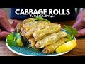 Melt In The Mouth Turkish Cabbage Rolls Vegan Zeytinyagli Lahana Sarma 