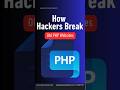How Hackers Break Old PHP Websites #php #ethicalhacking #axximuminfosolutions