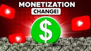 🚨YouTube is CHANGING Monetization for EVERYONE!!