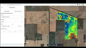 Variable Rate map weeds spray example
