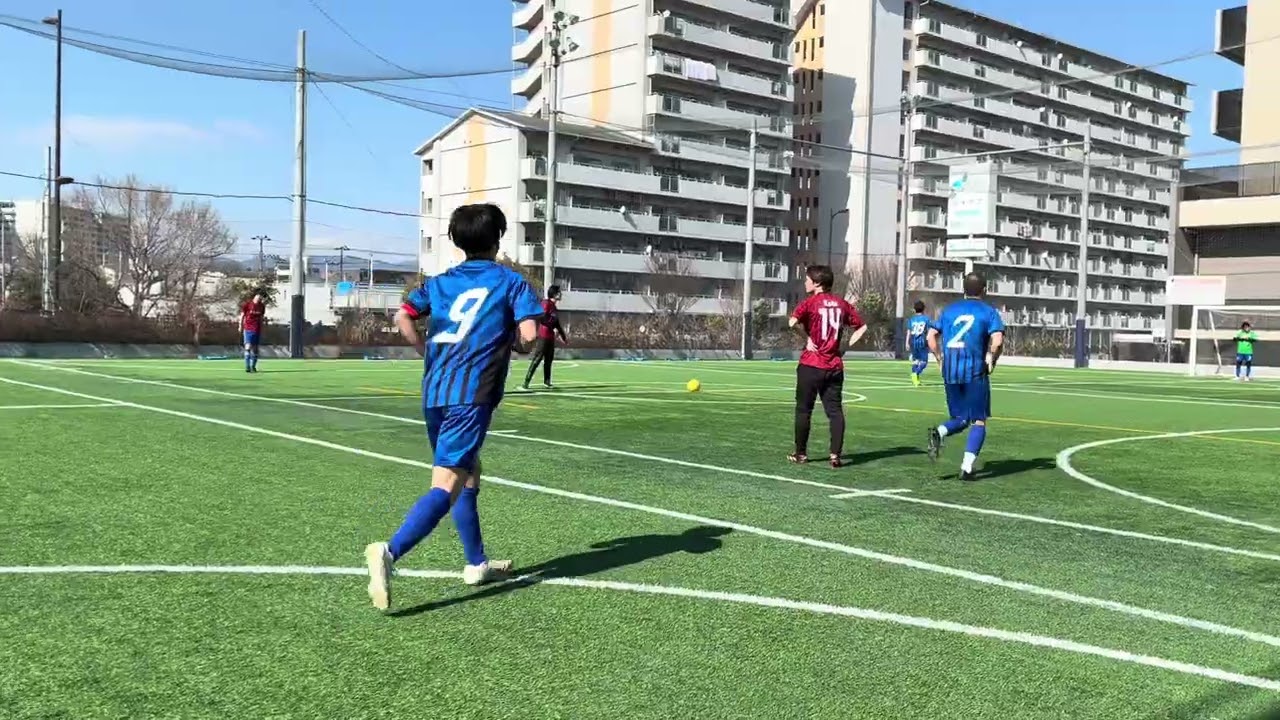 2/22(日)sportivo吹田 ソサイチ大会 4試合目