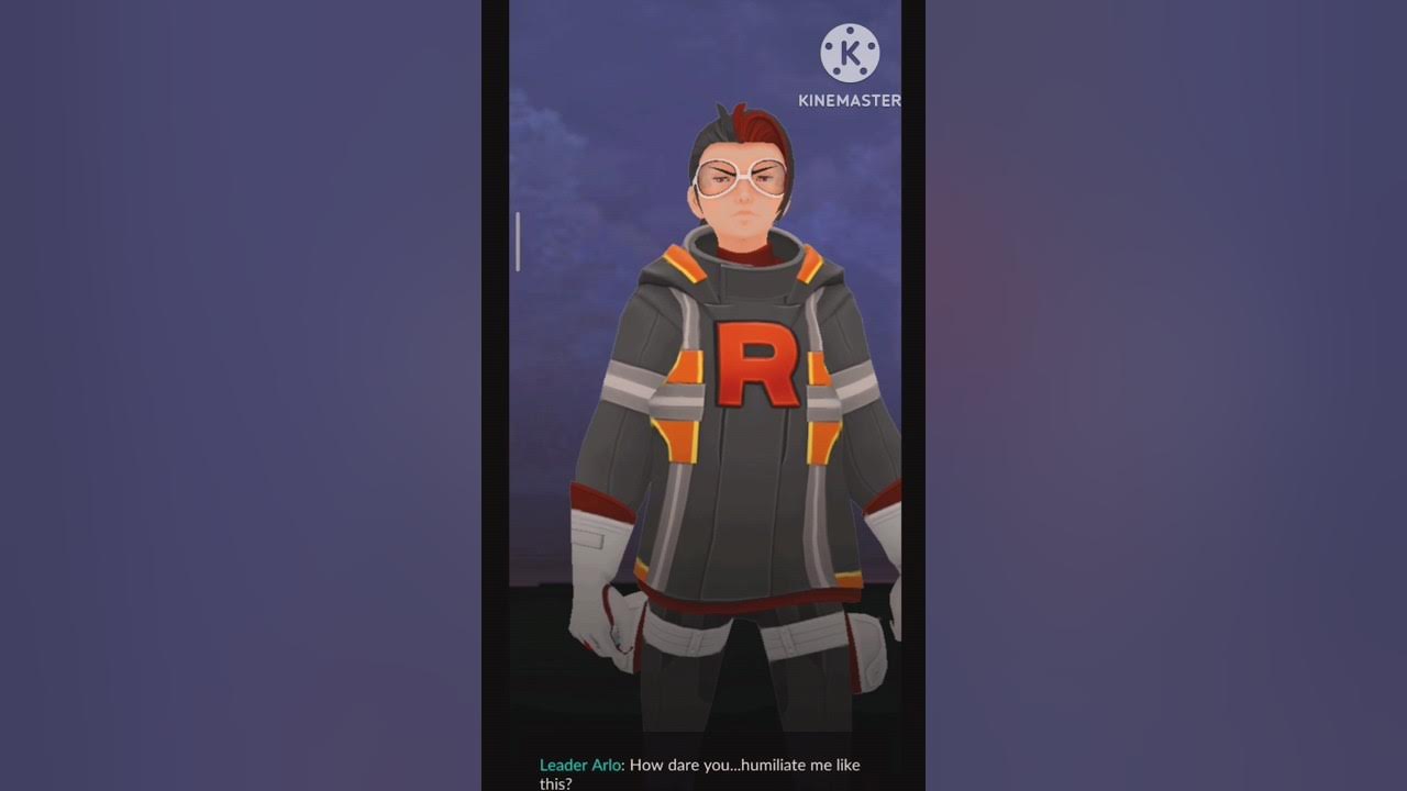 Pokemon go arlo battle team go rocket leader Arlo pokemongo Arlo 