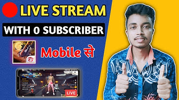 Free Fire Live Stream On YouTube Without 1000 Subscriber | Free Fire Live Stream Kaise Kare