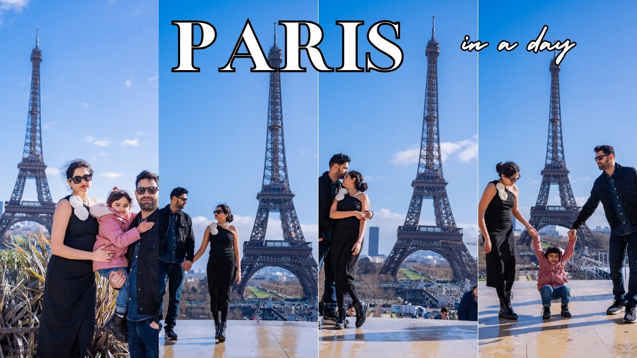 Day 1 in Paris | Eiffel Tower Views, Seine Cruise & Photography Vlog