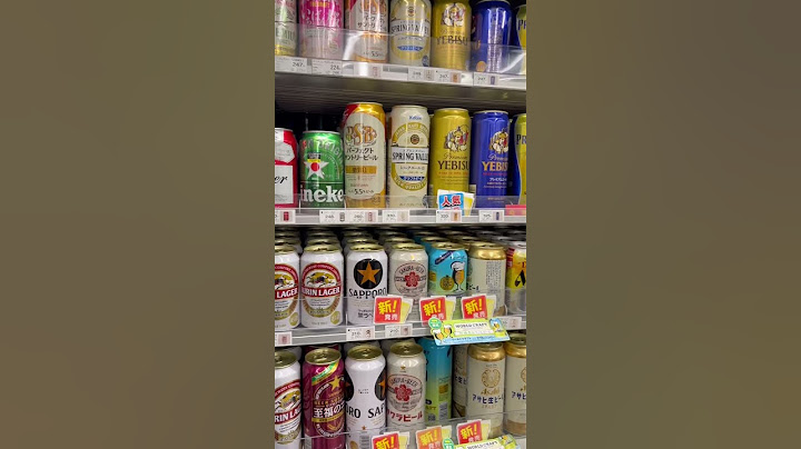 Japanese Alcohol 101 from a combini