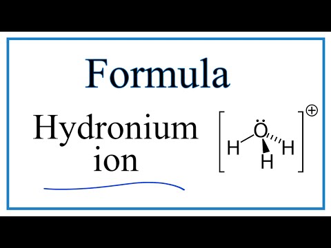 Video: Hidronium ionu kimdir?