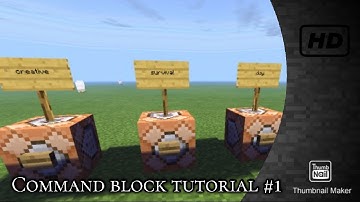 Command block tutorial #1