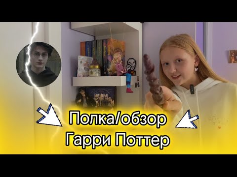 МОЯ ПОЛКА С ГАРРИ ПОТТЕРОМ 💛🪄| куклы, книги