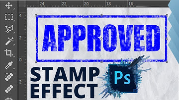 Adobe Photoshop : Rubber Stamp Effect Tutorial